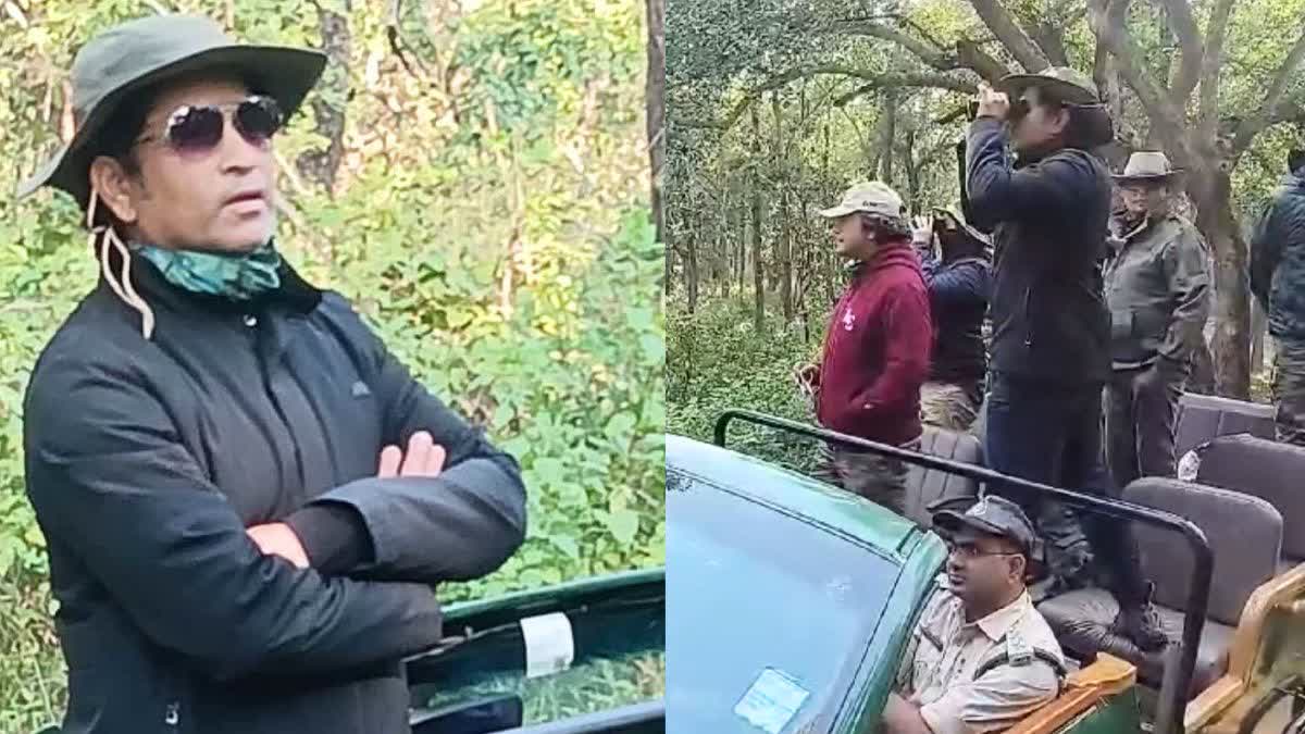 sachin in corbett